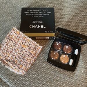 NIB Chanel Tweed Eye Shadow Palette in Tweed Cuivre